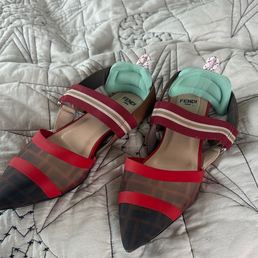 Fendi Colibri Ballerina Flats